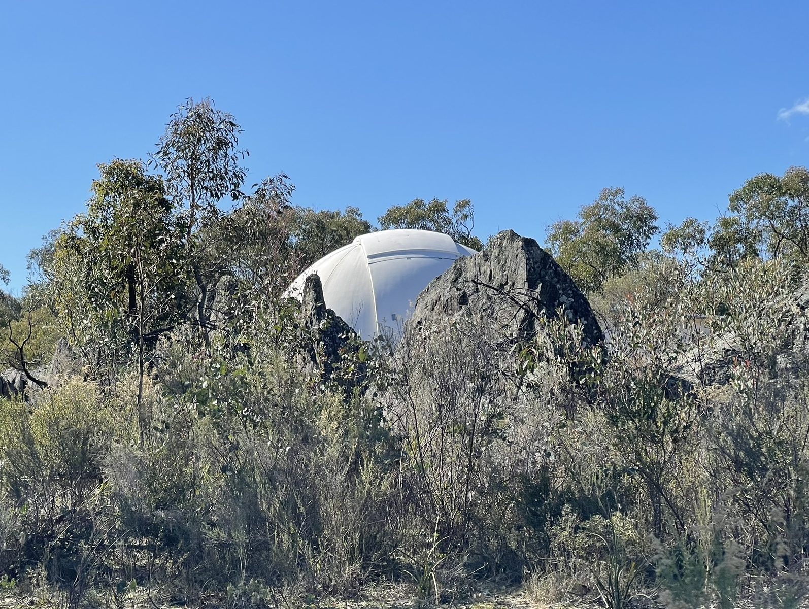 Bathurst Astronomy Research Facility dome at Billywillinga, NSW.